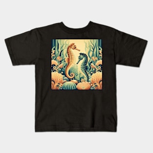 Seahorse Medley Kids T-Shirt